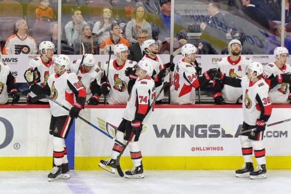 Ottawa Senators Magnus Paajarvi Mark Borowiecki Rudolfs Balcers