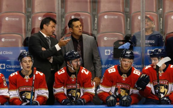 Florida Panthers Bob Boughner Jack Capuano