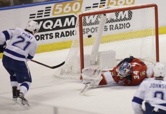 Tampa Bay Lightning center Brayden Point