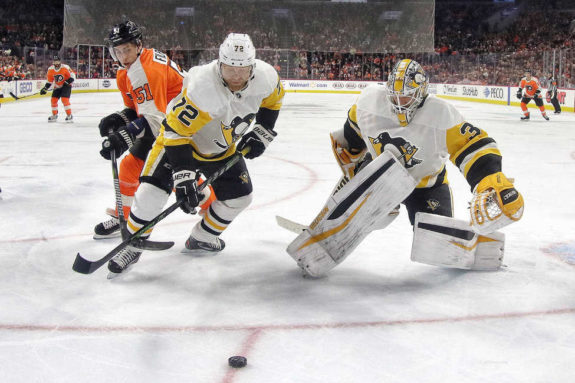 Patric Hornqvist Matt Murray Penguins