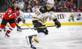 Goals by Bergeron, DeBrusk Send Bruins Past Coyotes Again