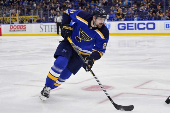 St. Louis Blues center Patrik Berglund