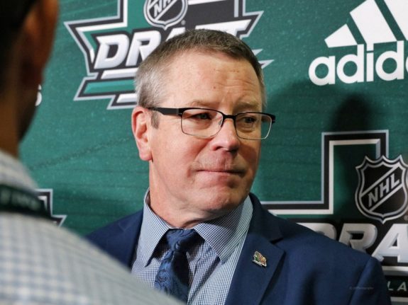 Minnesota Wild general manager Paul Fenton