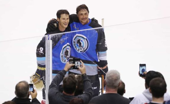 Paul Kariya Teemu Selanne 2017 Hall of Fame