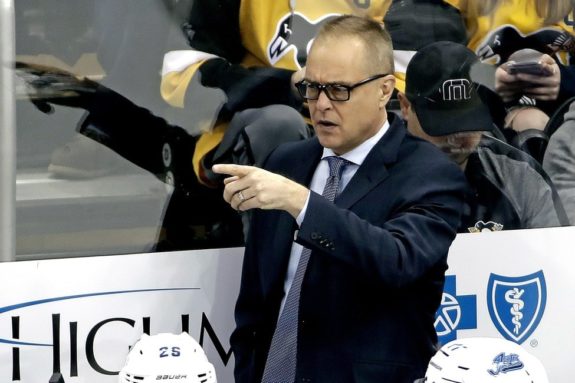 Winnipeg Jets coach Paul Maurice