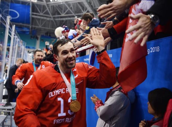 Pavel Datsyuk Russia Olympics