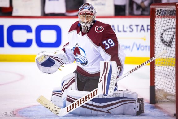 Pavel Francouz Colorado Avalanche