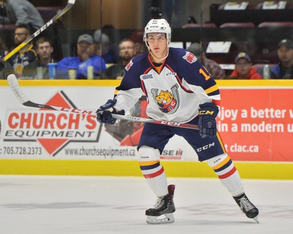 Jaden Peca Barrie Colts