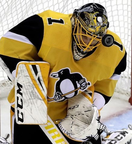 Pittsburgh Penguins goaltender Casey DeSmith
