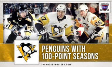 Pittsburgh Penguins With 100-Point Seasons