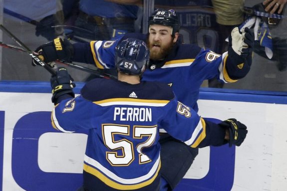 St. Louis Blues Ryan O'Reilly David Perron