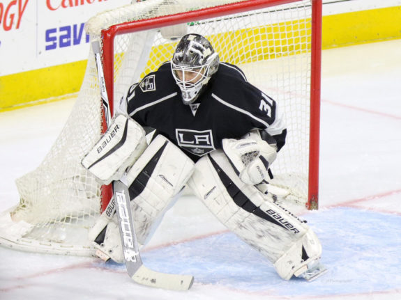 Peter Budaj Los Angeles Kings