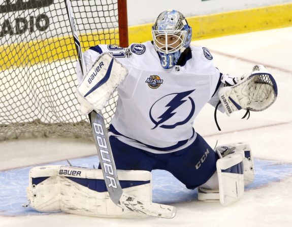 Peter Budaj Lightning