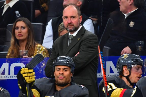 Vegas Golden Knights Peter DeBoer