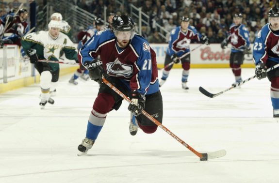 Peter Forsberg Colorado Avalanche