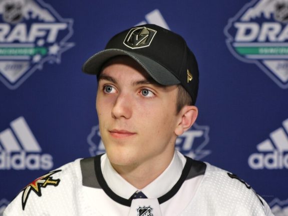 Peyton Krebs Golden Knights Draft