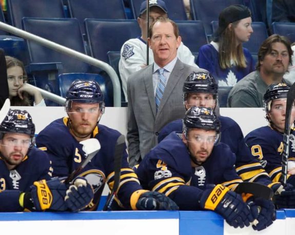 Buffalo Sabres head coach Phil Housley