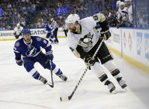 Kessel played primarily on the third line, despite scoring plenty of goals (Kim Klement-USA TODAY Sports)