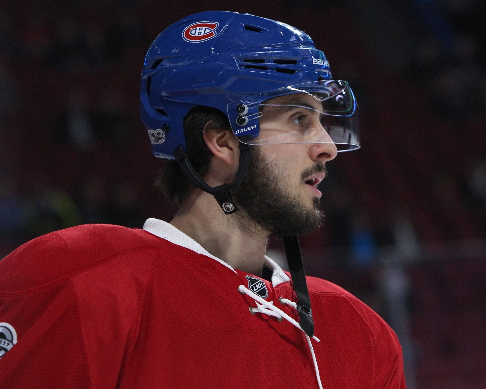 Habs' Phillip Danault "Lucky" to Be Back on the Ice