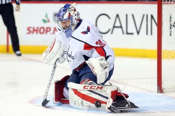 Washington Capitals goalie Philipp Grubauer