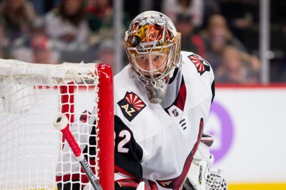 Arizona Coyotes Antti Raanta