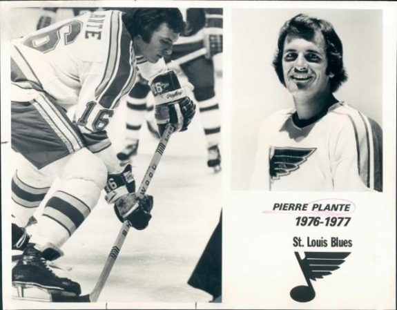 Pierre Plante St. Louis Blues