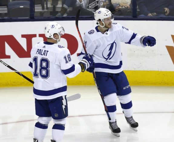 Tampa Bay Lightning Brayden Point Ondrej Palat