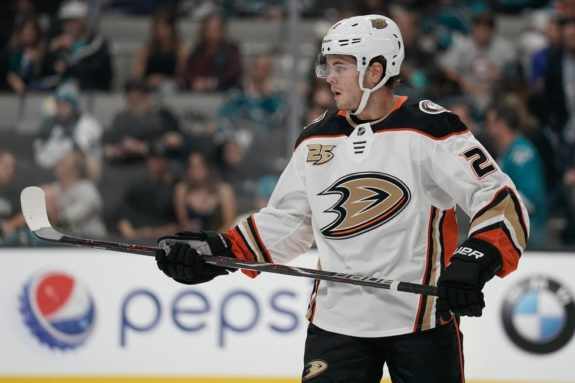 Pontus Aberg Anaheim Ducks