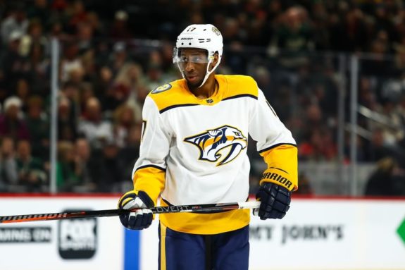 Nashville Predators Wayne Simmonds