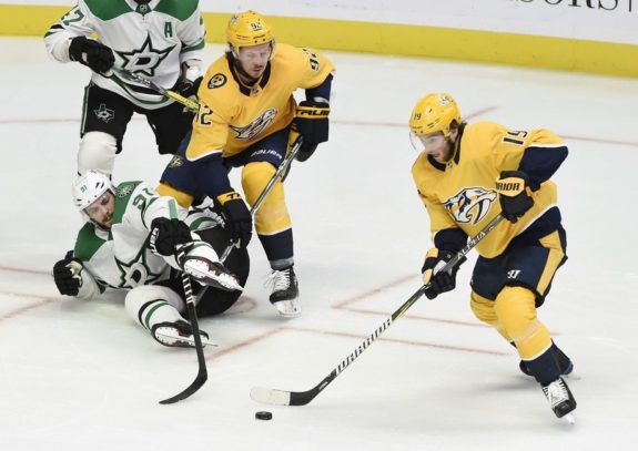 Nashville Predators Calle Jarnkrok Dallas Stars Tyler Seguin