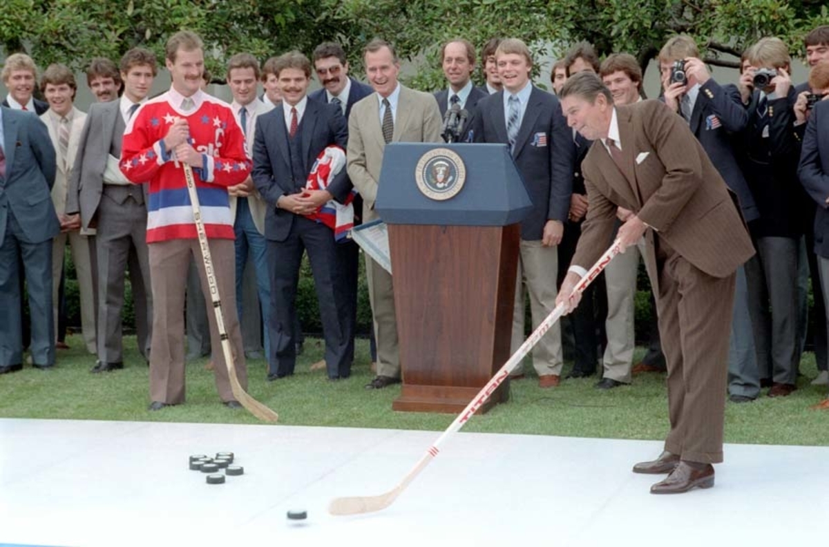 Washington Capitals, Ronald Reagan