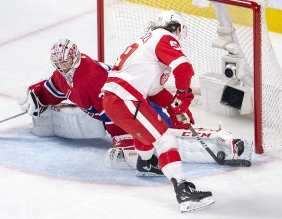 Detroit Red Wings forward Tyler Bertuzzi