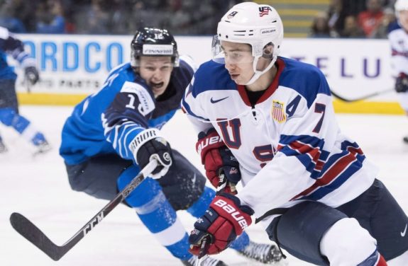 United States' Quinn Hughes