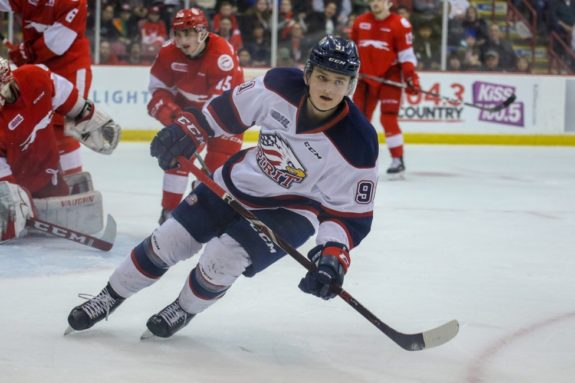 Saginaw Spirit Cole Perfetti