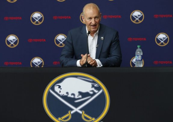 Buffalo Sabres head coach Ralph Krueger