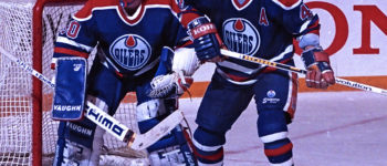 Kevin Lowe Bill Ranford Edmonton Oilers