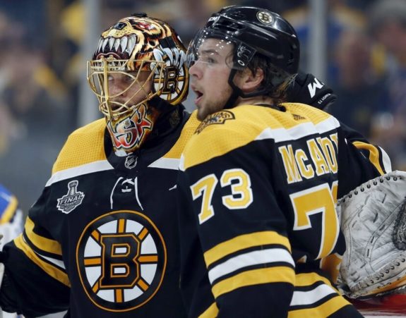 Tuukka Rask Charlie McAvoy