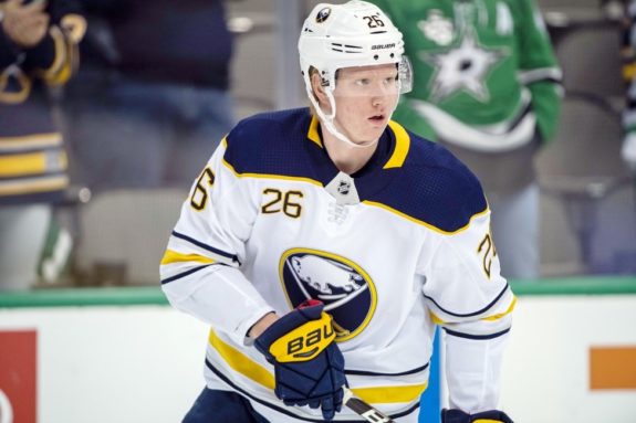 Sabres rookie defenseman Rasmus Dahlin