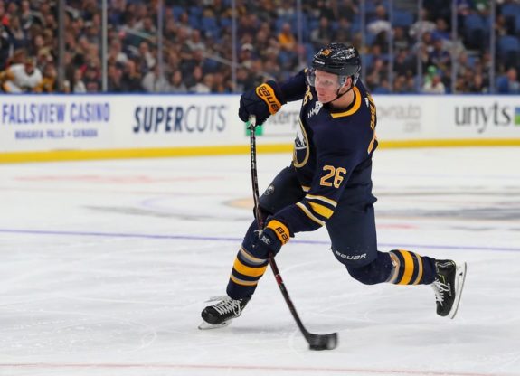 Sabres defenseman Rasmus Dahlin