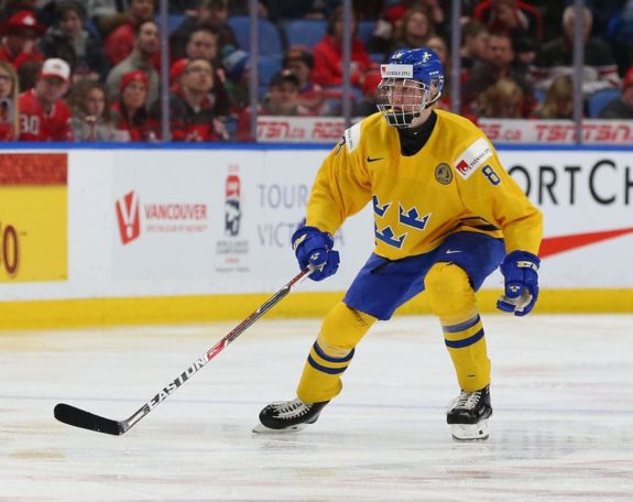 rasmus dahlin sweden jersey