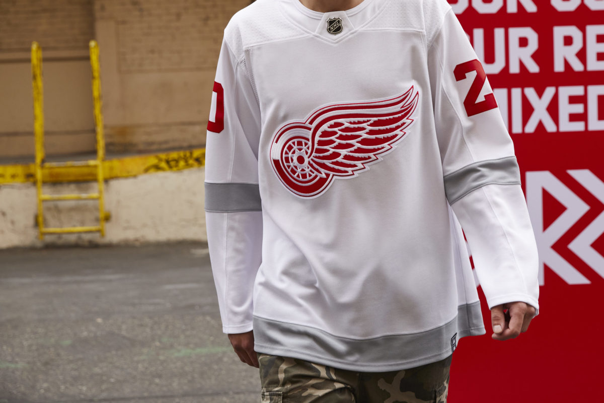 Detroit Red Wings Reverse Retro jersey