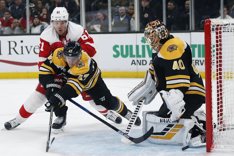 Detroit Red Wings Beat Boston Bruins Jimmy Howard With 37 Saves