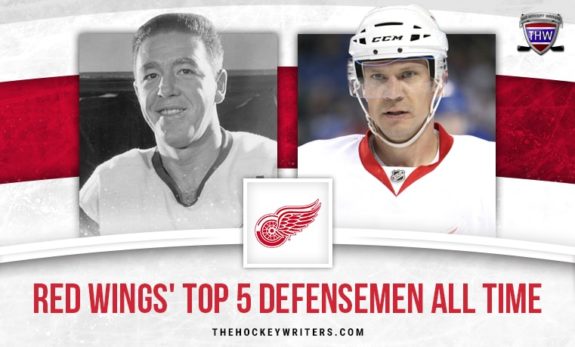 Detroit Red Wings' Top 5 Defensemen All Time Nicklas Lidstrom and Marcel Pronovost