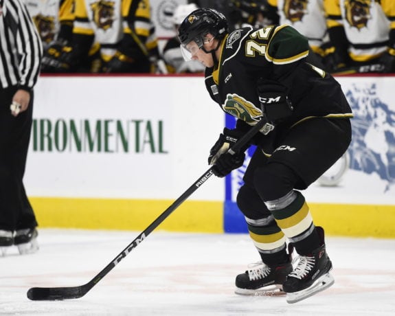 Alec Regula, London Knights, OHL