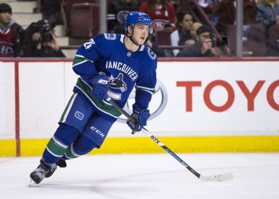 Canucks center Reid Boucher