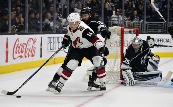 Coyotes right wing Richard Panik