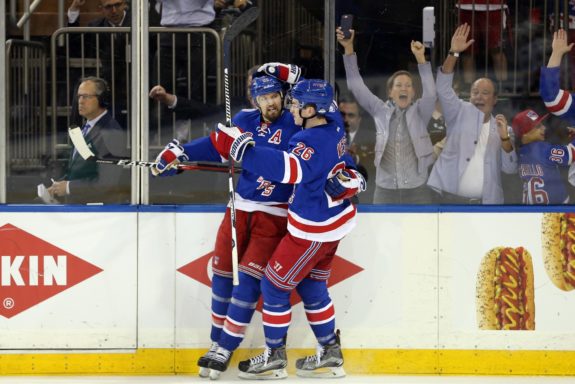 Rick Nash and Jimmy Vesey