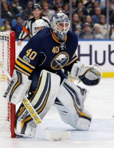 Buffalo Sabres goalie Robin Lehner