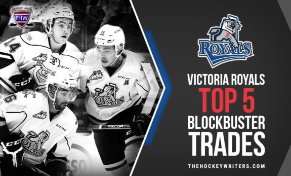 Brayden Tracey, Tanner Kaspick, and Travis Brown Victoria Royals Top 5 Blockbuster Trades