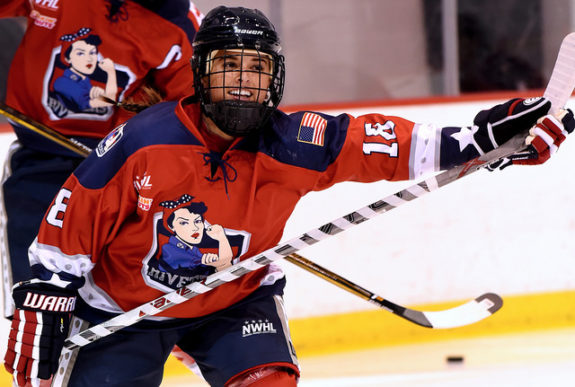 Rebecca Russo of the New York Riveters. (Photo Credit: Troy Parla)